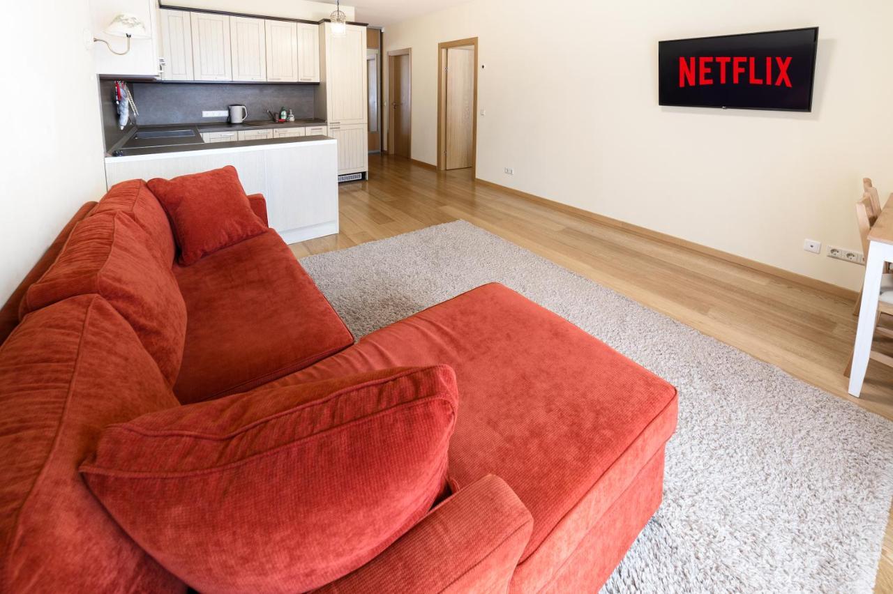 Ona'S Apartment In City Center With Private Parking カウナス エクステリア 写真